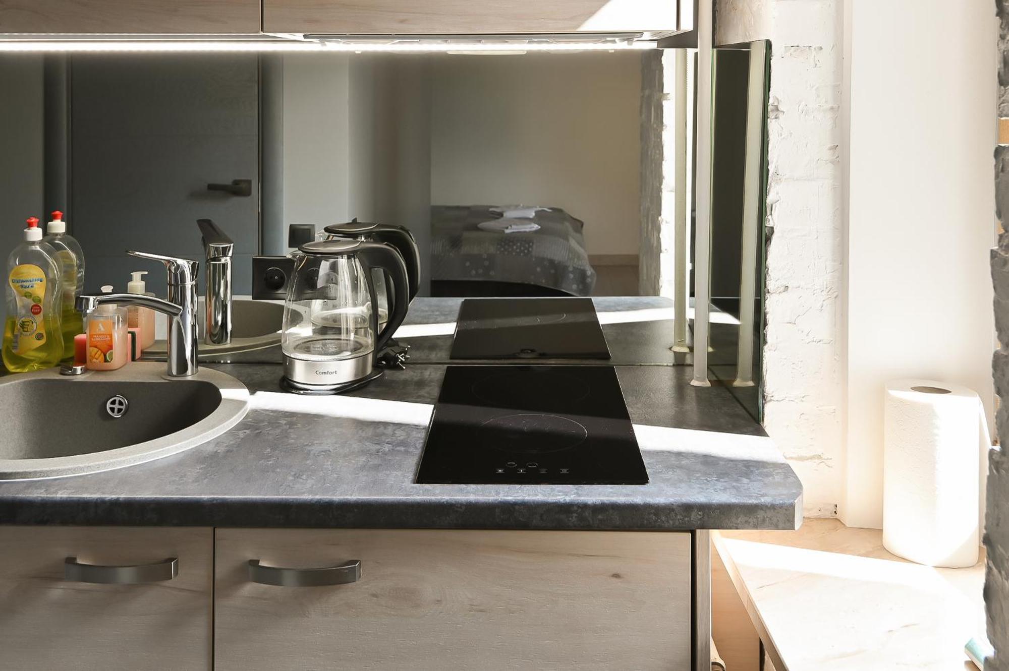 Loft Design Studio Apartment & Free Parking Riga Exterior photo